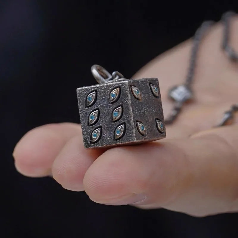 Collier Jujutsu Kaisen Prison Realm en cuivre vintage