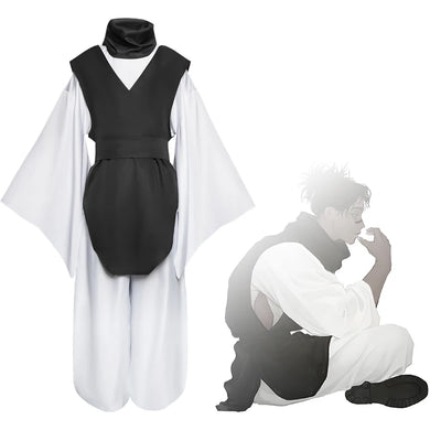 Costume cosplay Choso Jujutsu Kaisen – robe top et jupe en polyester