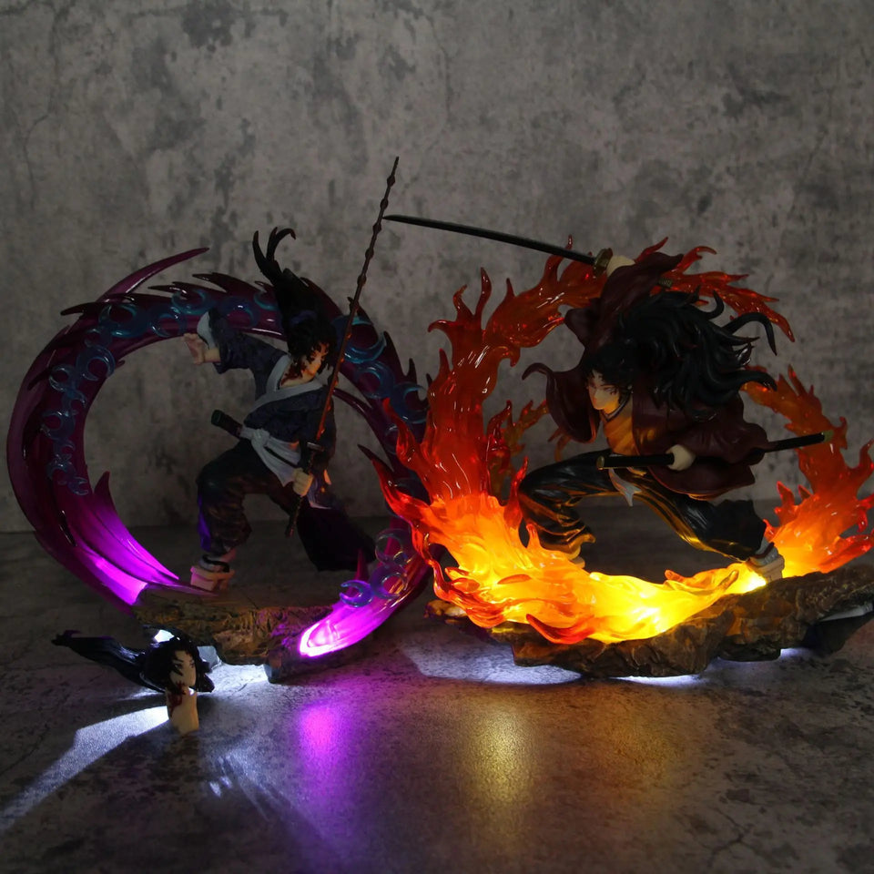 Figurine Kokushibo & Tsugikuni Yoriichi – Demon Slayer 21 cm