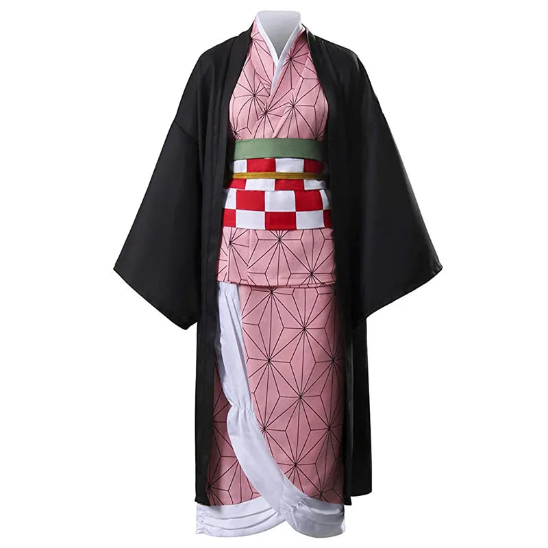Costume Cosplay Nezuko Kamado – Demon Slayer (Set Complet)