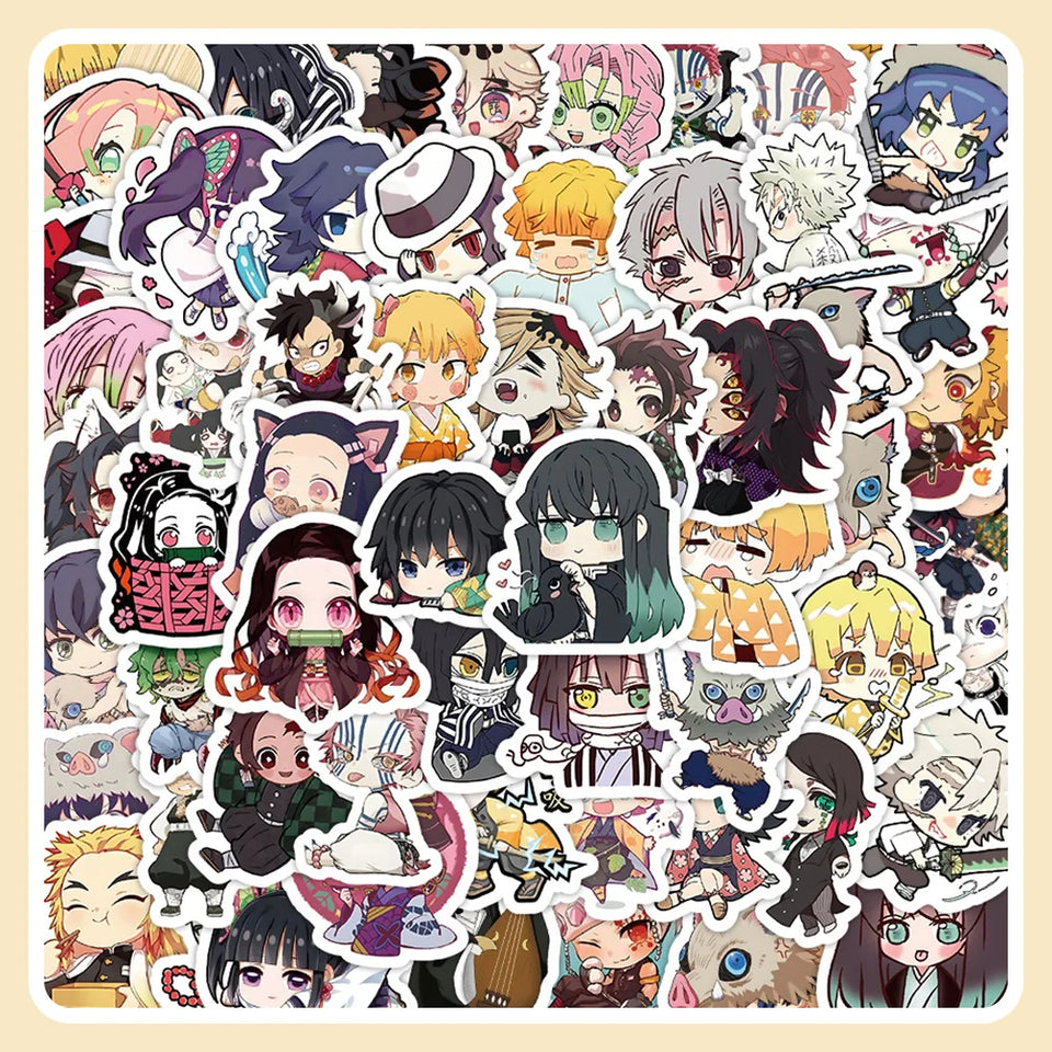 Stickers Kawaii Demon Slayer - Collection Eterna Manga