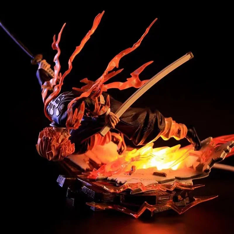 Figurine PVC Demon Slayer – Akaza, Rengoku, Kokushibo & Co.