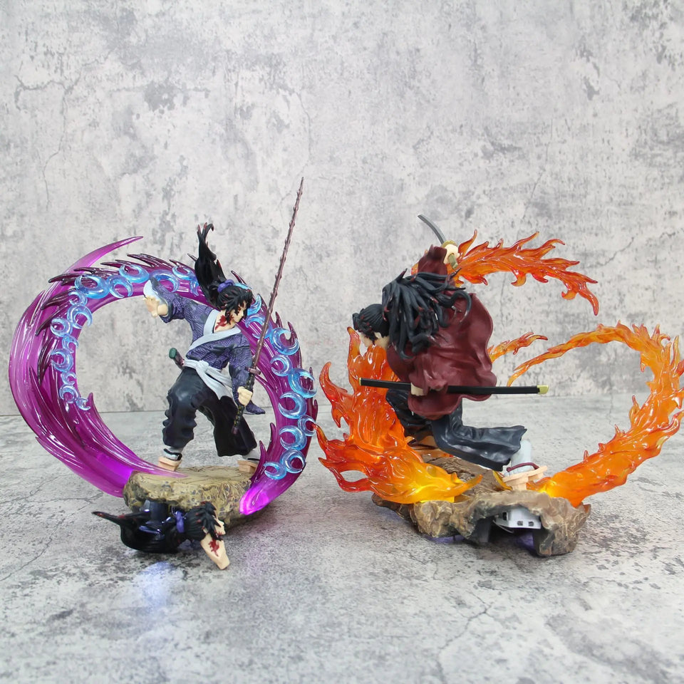 Figurine Kokushibo & Tsugikuni Yoriichi – Demon Slayer 21 cm