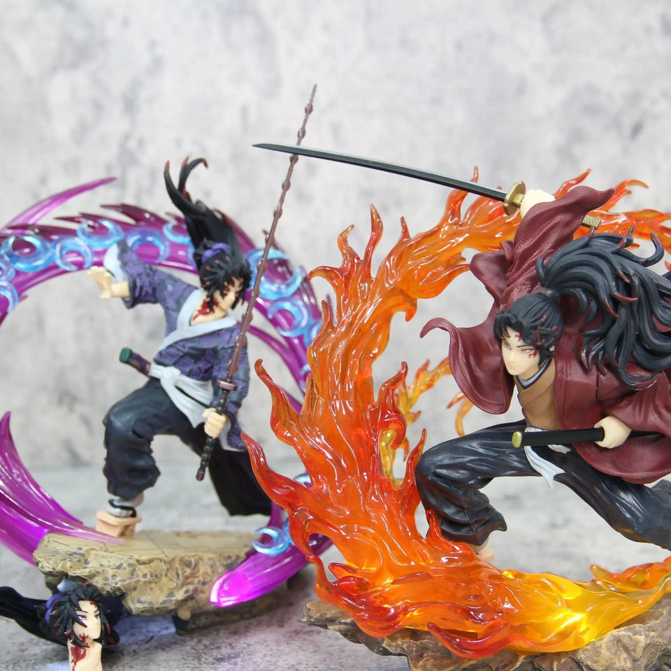 Figurine Kokushibo & Tsugikuni Yoriichi – Demon Slayer 21 cm