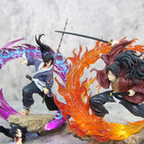 Figurine Kokushibo & Tsugikuni Yoriichi – Demon Slayer 21 cm
