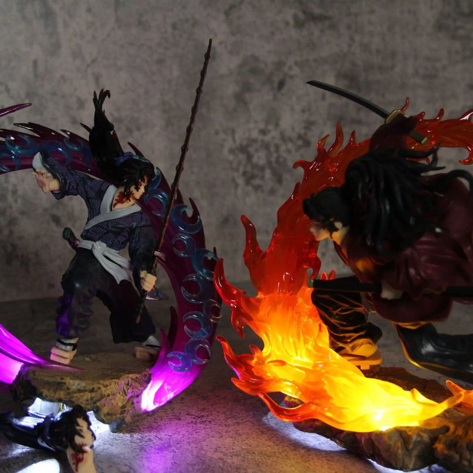 Figurine Kokushibo & Tsugikuni Yoriichi – Demon Slayer 21 cm