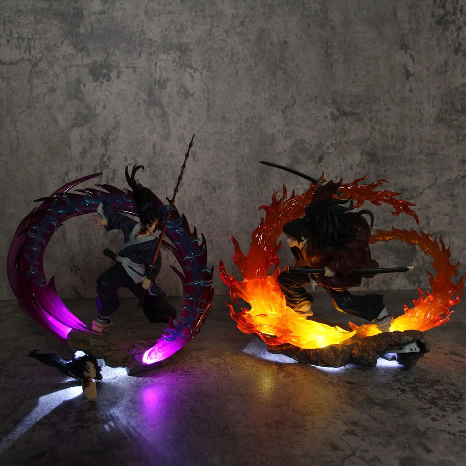 Figurine Kokushibo & Tsugikuni Yoriichi – Demon Slayer 21 cm