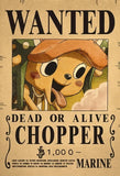 Affiches One Piece Wanted - Designs Exclusifs Eterna