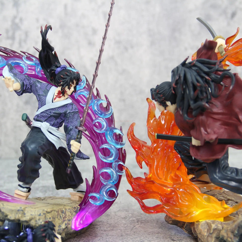 Figurine Kokushibo & Tsugikuni Yoriichi – Demon Slayer 21 cm