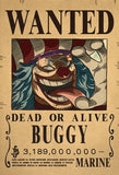 Affiches One Piece Wanted - Designs Exclusifs Eterna