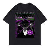 T-shirt Imprimé Unisexe Léger 100% Confort - Solo Leveling