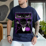 T-shirt Imprimé Unisexe Léger 100% Confort - Solo Leveling