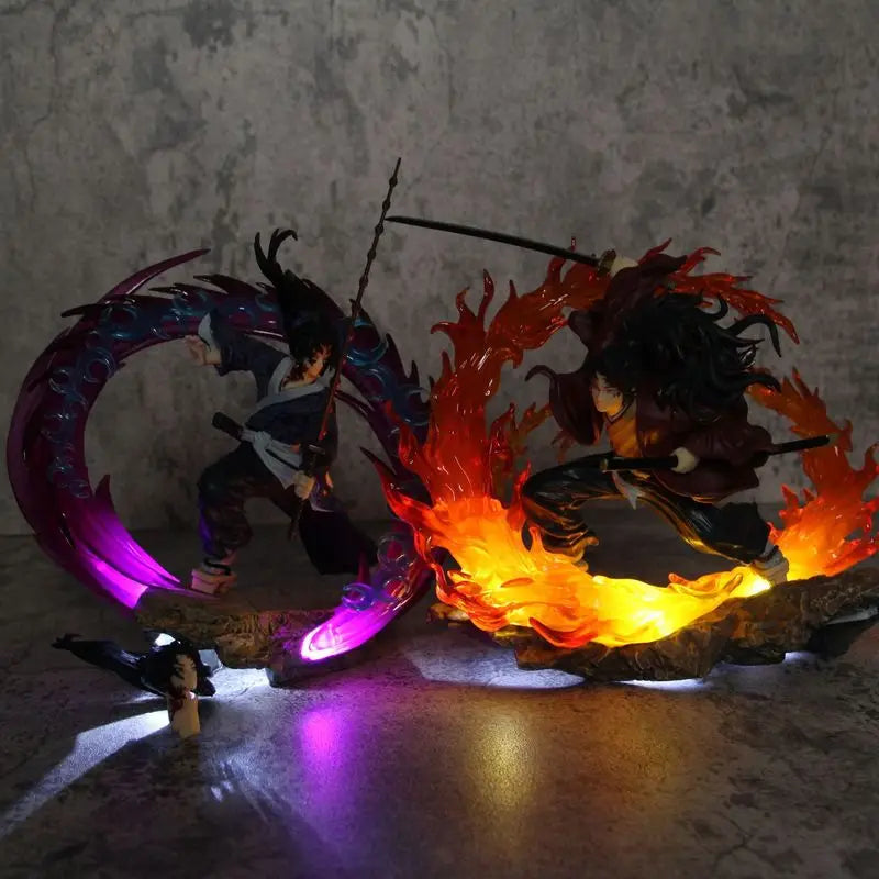 Figurine Kokushibo & Tsugikuni Yoriichi – Demon Slayer 21 cm