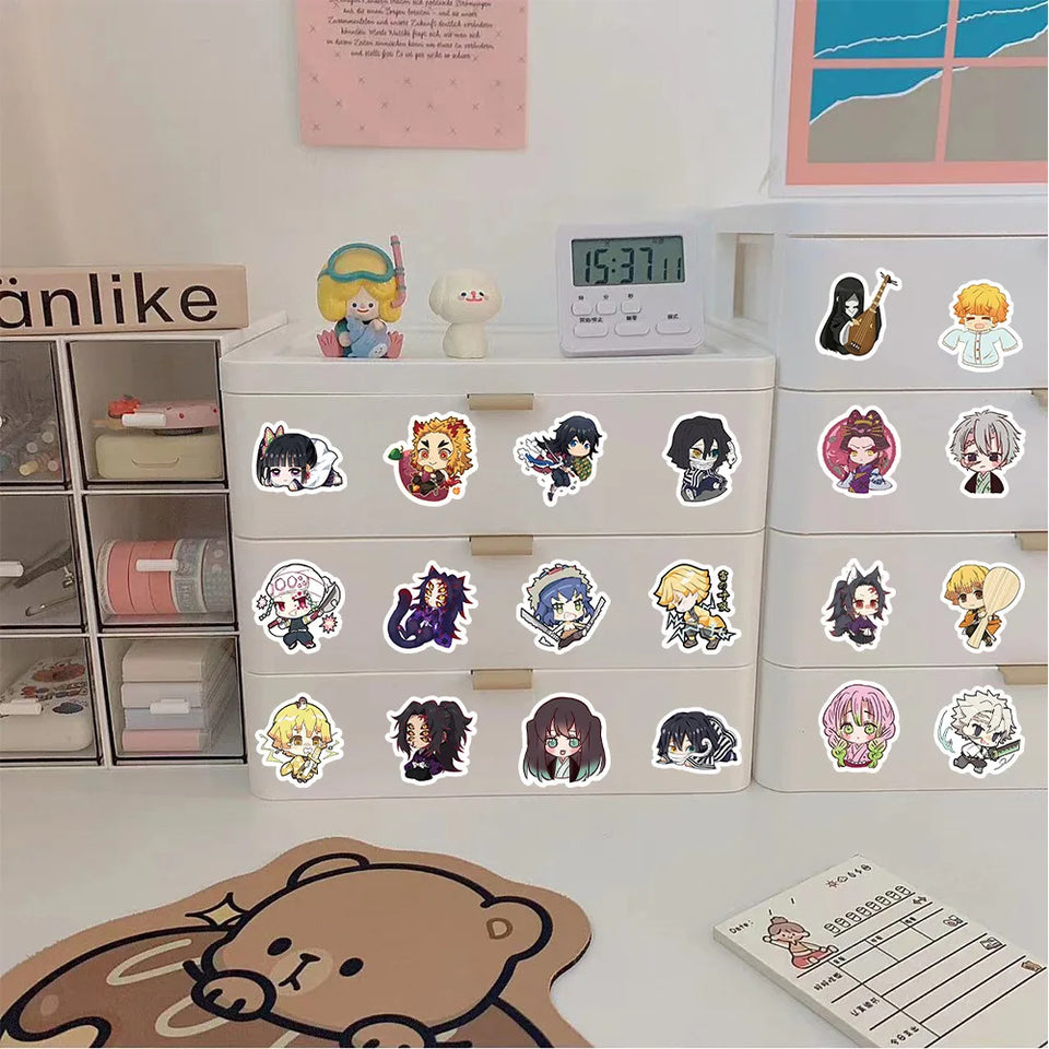 Stickers Kawaii Demon Slayer - Collection Eterna Manga