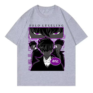 T-shirt Imprimé Unisexe Léger 100% Confort - Solo Leveling