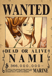 Affiches One Piece Wanted - Designs Exclusifs Eterna