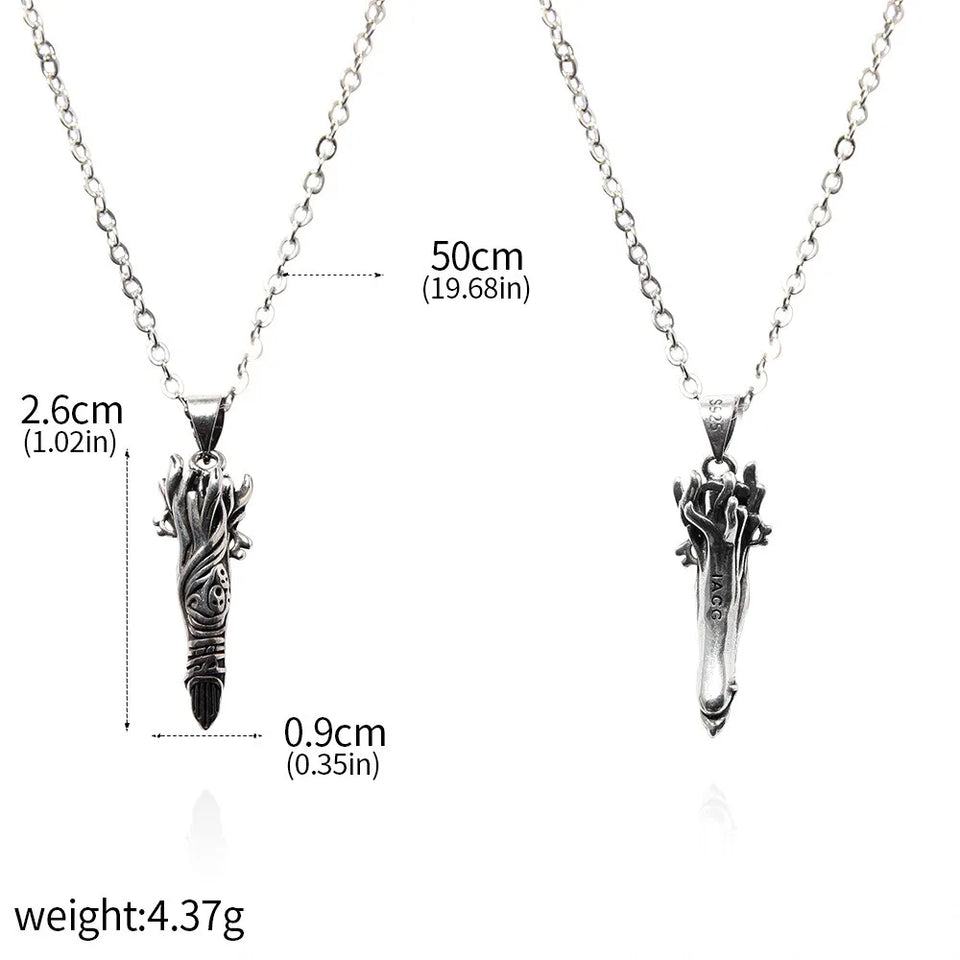 Collier Jujutsu Kaisen – Symboles & Armes Iconiques