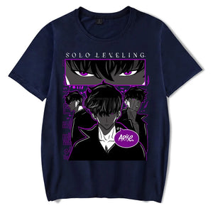 T-shirt Imprimé Unisexe Léger 100% Confort - Solo Leveling