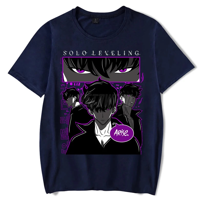 T-shirt Imprimé Unisexe Léger 100% Confort - Solo Leveling