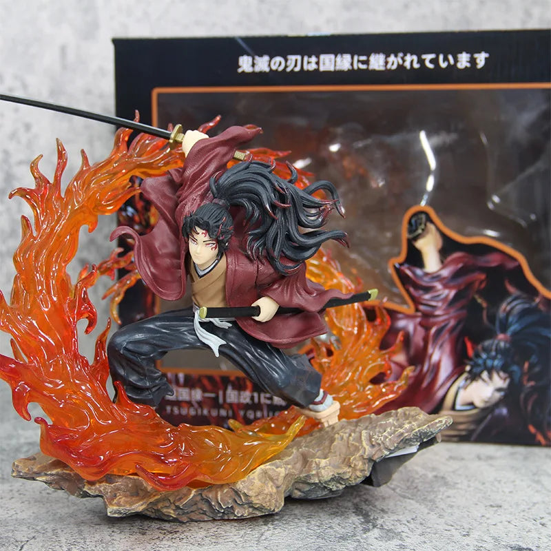 Figurine Kokushibo & Tsugikuni Yoriichi – Demon Slayer 21 cm
