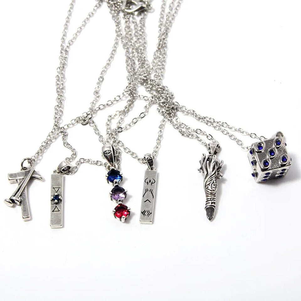 Collier Jujutsu Kaisen – Symboles & Armes Iconiques
