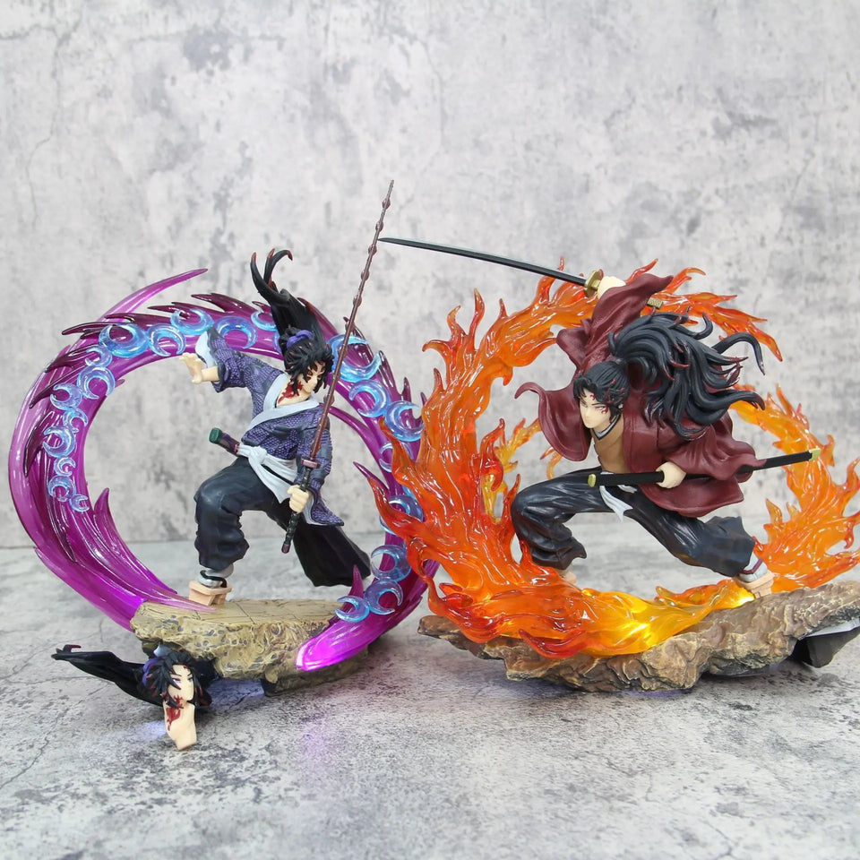 Figurine Kokushibo & Tsugikuni Yoriichi – Demon Slayer 21 cm