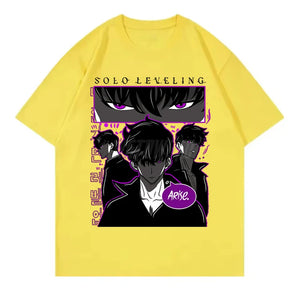 T-shirt Imprimé Unisexe Léger 100% Confort - Solo Leveling
