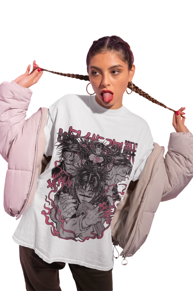 T-shirt Choso Jujutsu Kaisen pour femme en coton doux








