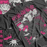 T-shirt Itadori Yuji Jujutsu Kaisen en coton écologique