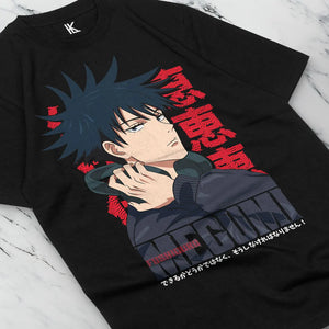T-shirt Megumi Fushiguro femme en coton organique