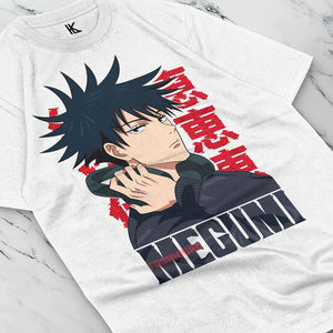 T-shirt Megumi Fushiguro femme en coton organique