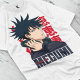 T-shirt Megumi Fushiguro femme en coton organique