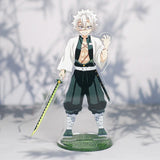Figurine Demon Slayer 16 cm en acrylique de personnage avec épée et détails de costume réalistes