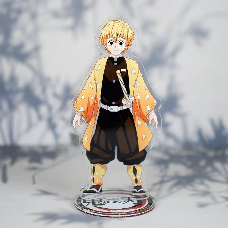 Figurine Demon Slayer 16 cm de Zenitsu Agatsuma avec détails colorés et base stable