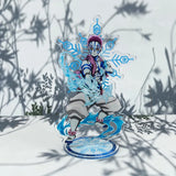 Figurine Demon Slayer 16 cm représentant un personnage avec des éléments de glace et des détails colorés