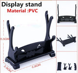 Support d'affichage en PVC noir pour stylo épée Demon Slayer, idéal pour la collection.