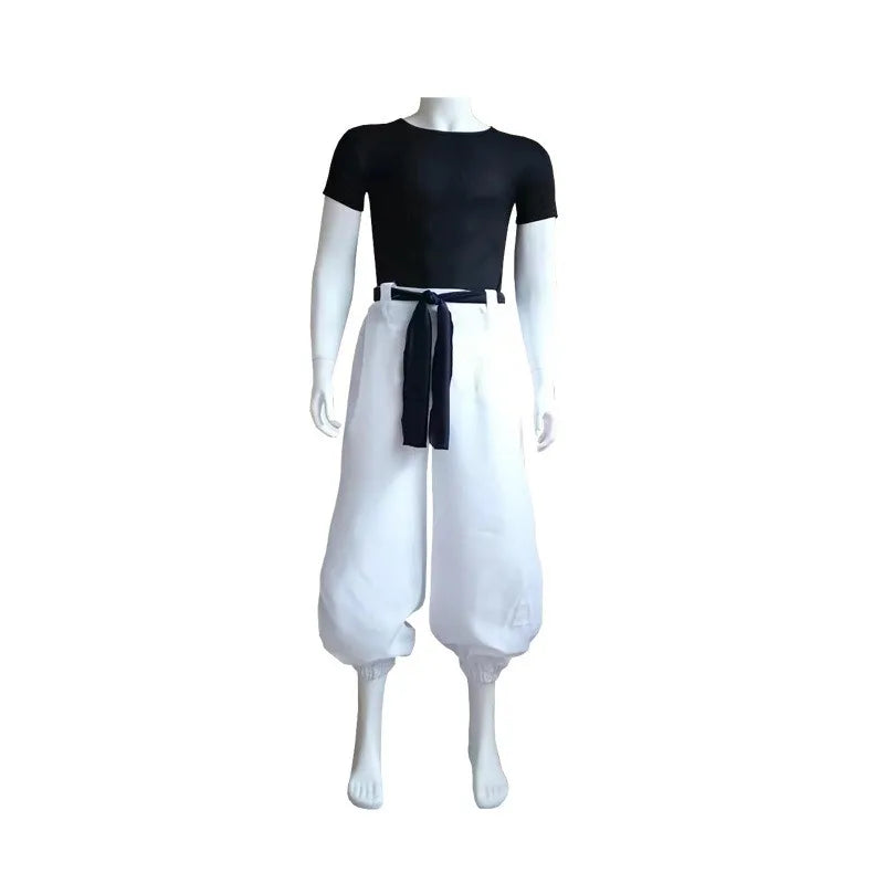 Costume cosplay Toji Fushiguro Jujutsu Kaisen unisexe en polyester