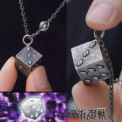 Collier Jujutsu Kaisen Prison Realm en cuivre vintage