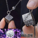 Collier Jujutsu Kaisen Prison Realm en cuivre vintage