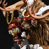 Figurine Chopper Wano avec détails colorés et accessoires, parfaite pour les fans de One Piece