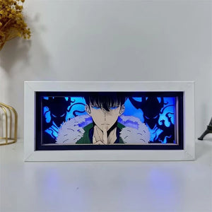 Lampe sculptée Solo Leveling avec éclairage LED et design inspiré du manga