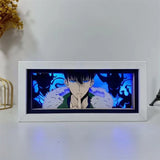 Lampe sculptée Solo Leveling avec éclairage LED et design inspiré du manga