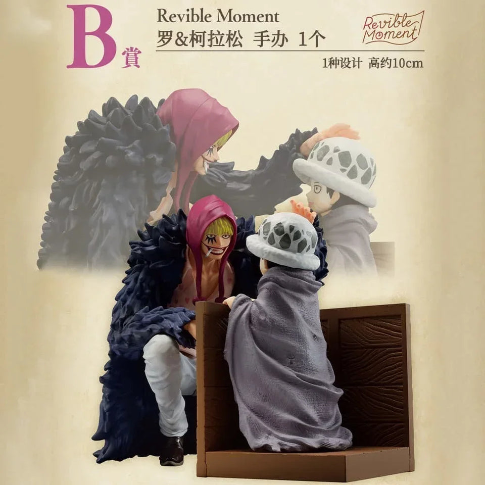 Figurine One Piece 15 cm des personnages habillés avec des capes et des accessoires détaillés