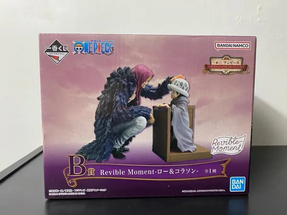 Boîte de figurine One Piece 15 cm avec personnages Reviable Moment pour les fans d'animation